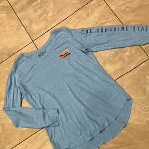 Florida Long Sleeve Sunshine State Print